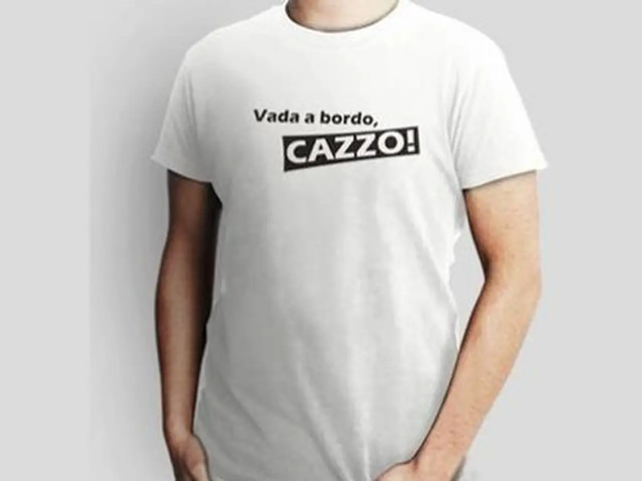 La camiseta con la frase "Vada a bordo, cazzo!" ya es furor en Internet