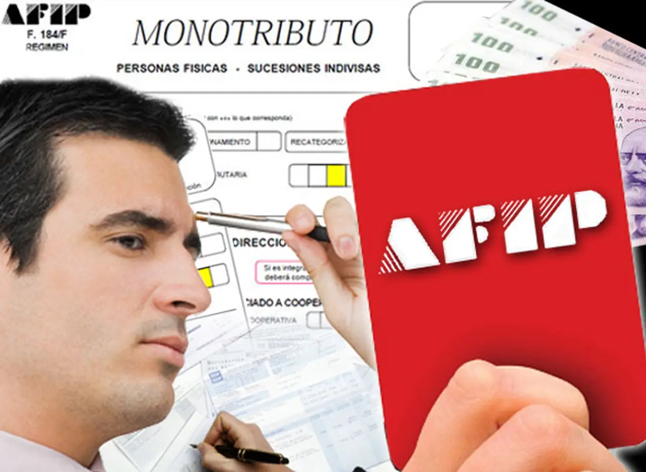 La AFIP perseguirá por dos años a monotributistas que pasen a facturar menos de $6.000 al mes