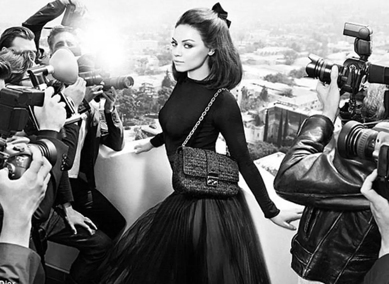 Mila Kunis saca a relucir el clásico glam de Hollywood en la nueva campaña de Dior