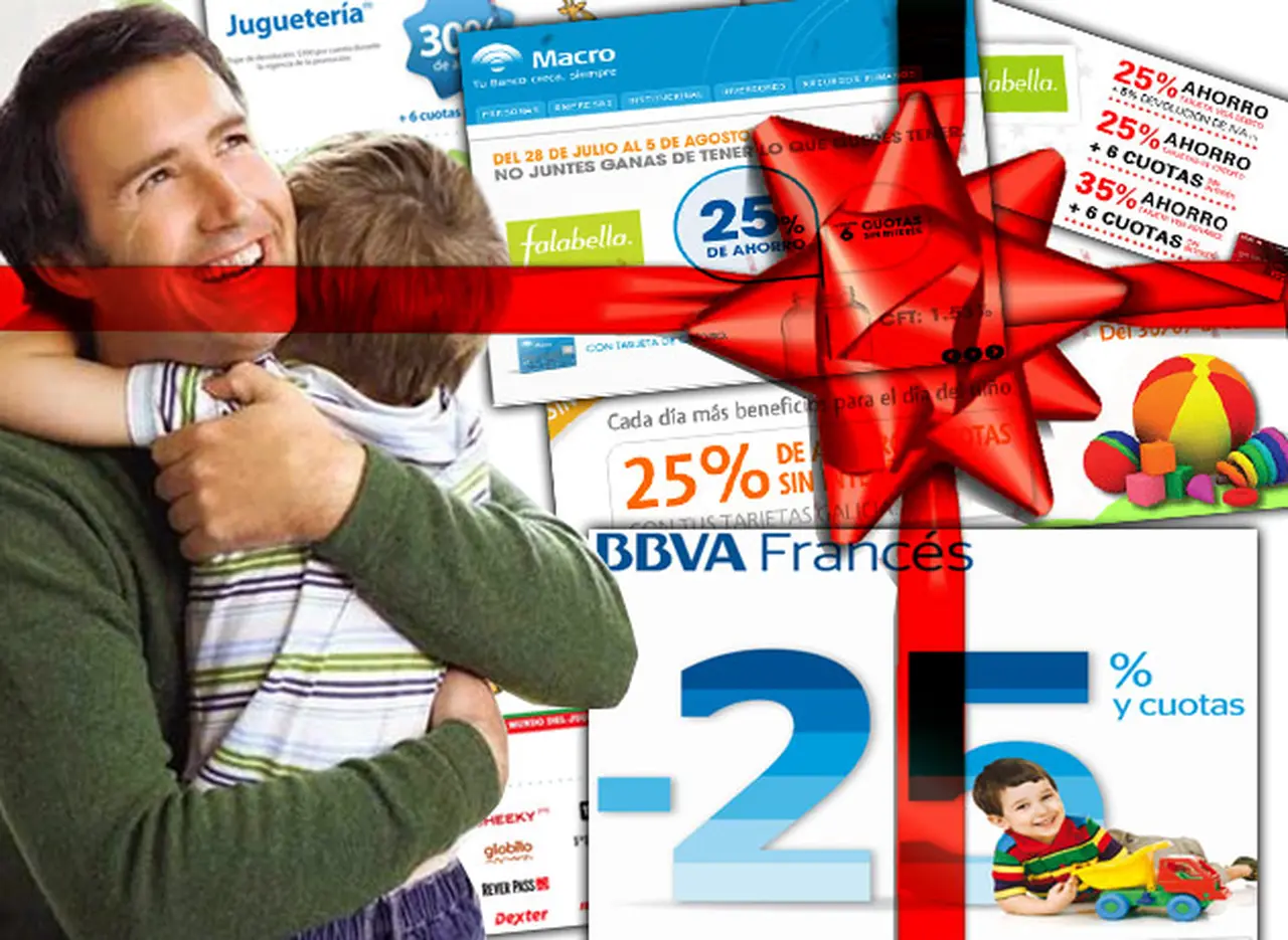 Dime qué tarjeta tienes y te diré dónde conviene comprar el regalo del Dí­a del Niño