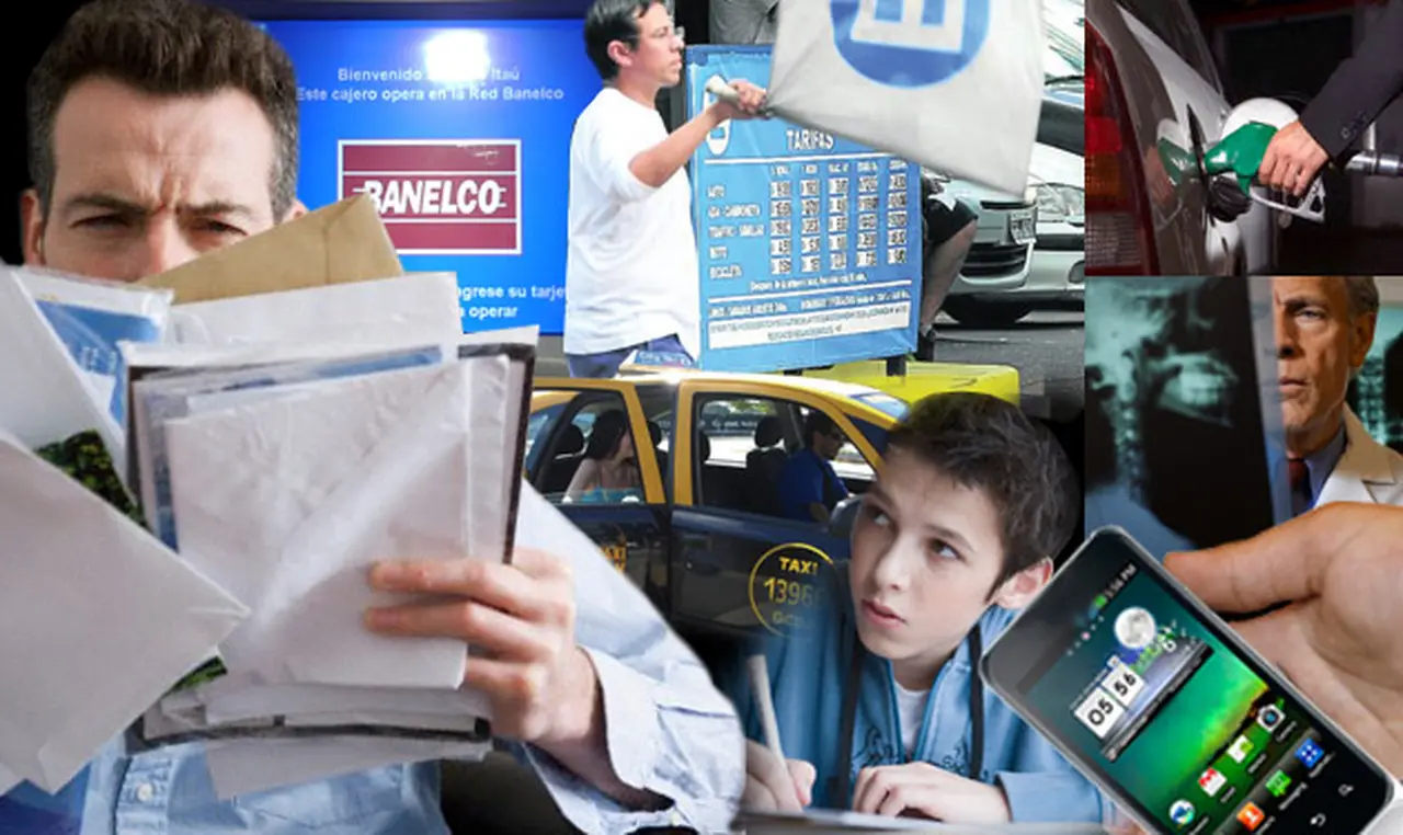 Salarios no acompañan como antes y la clase media quedó "presa" de una catarata de aumentos en bienes y servicios