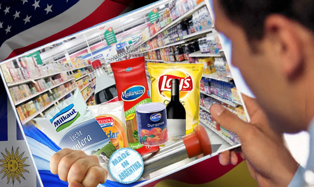 Difí­cil de creer: alimentos elaborados en la Argentina son más baratos en el exterior que en el propio mercado interno