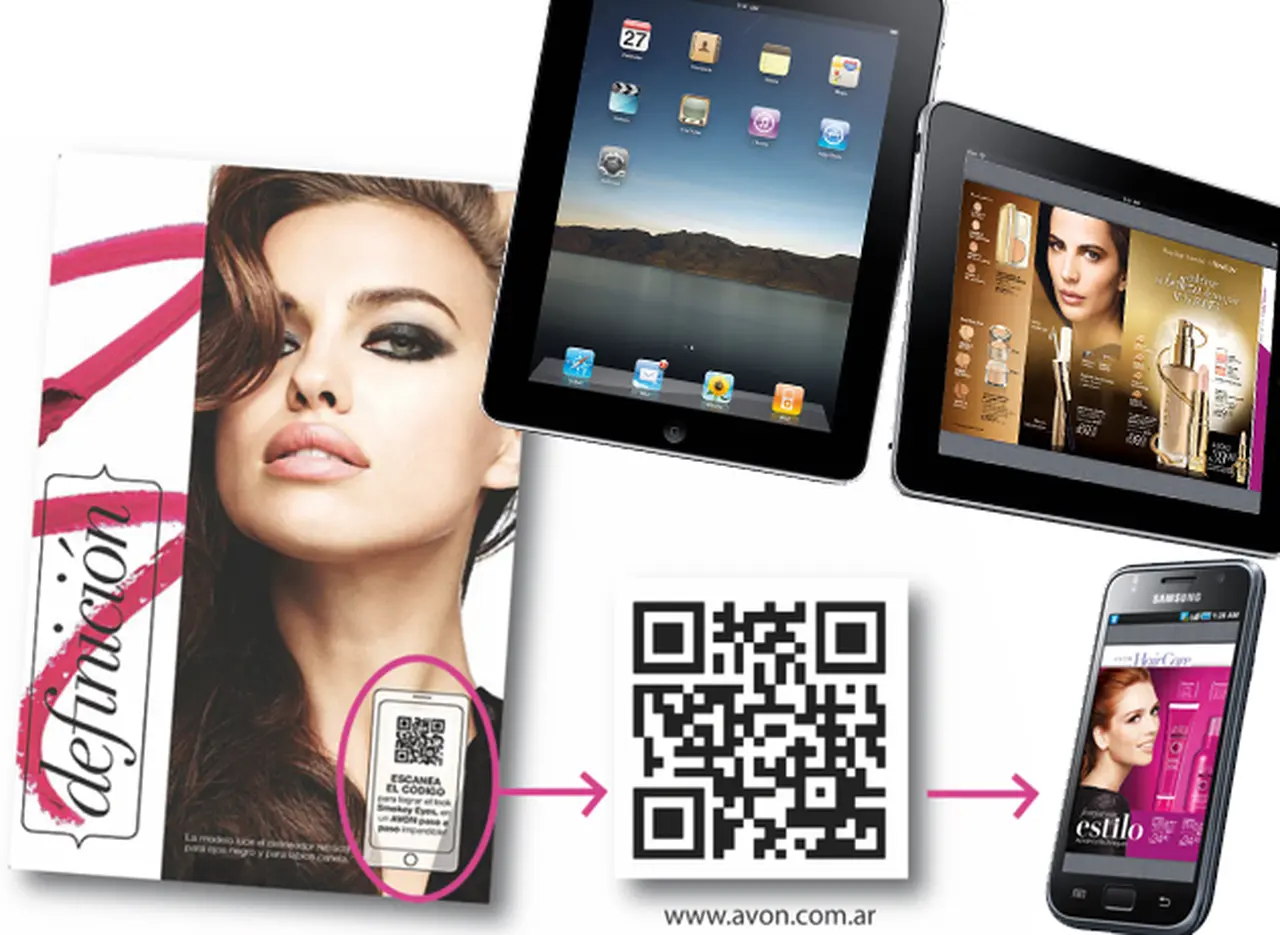 Avon se sube al carro de la tecnologí­a y lanza su folleto para tablets y celulares