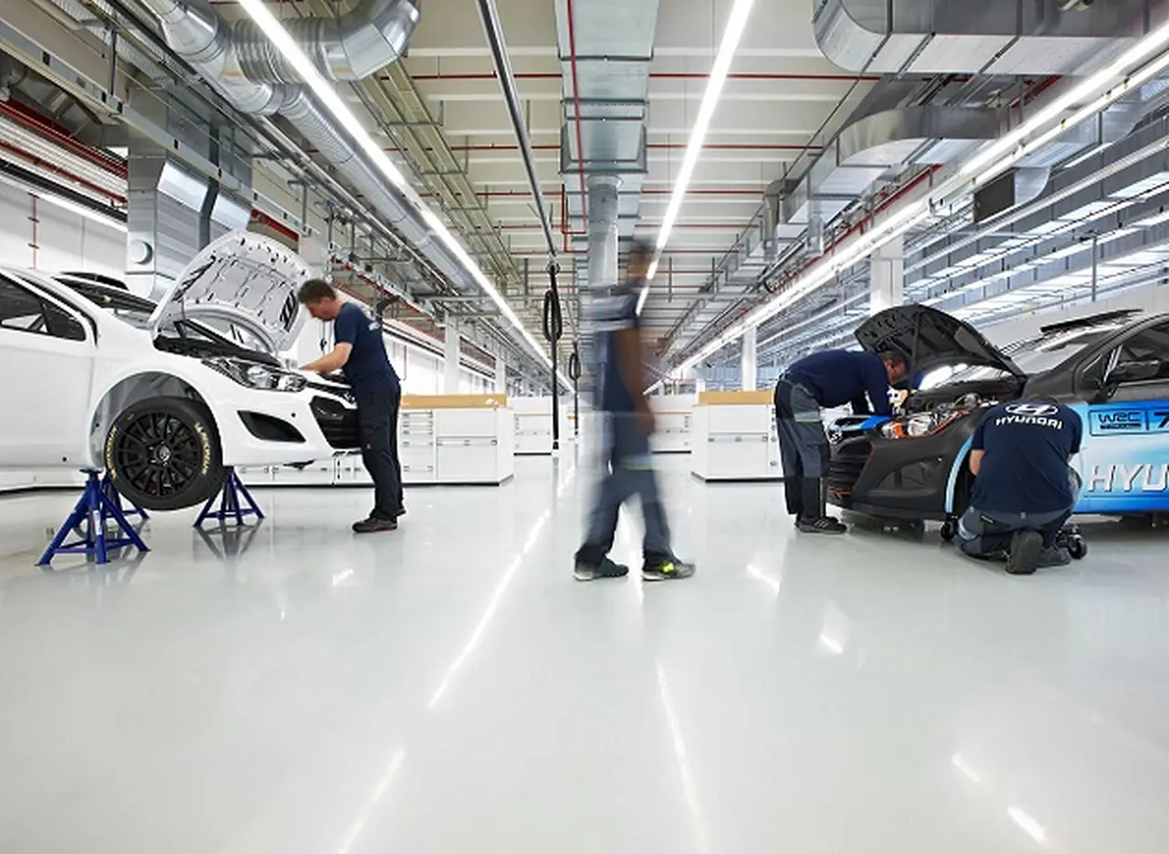 Hyundai Argentina en la inauguración del centro Motorsport en Alemania