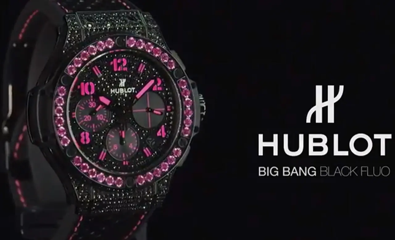 Hublot se suma a la tendencia fluorescente con un reloj "a todo brillo"
