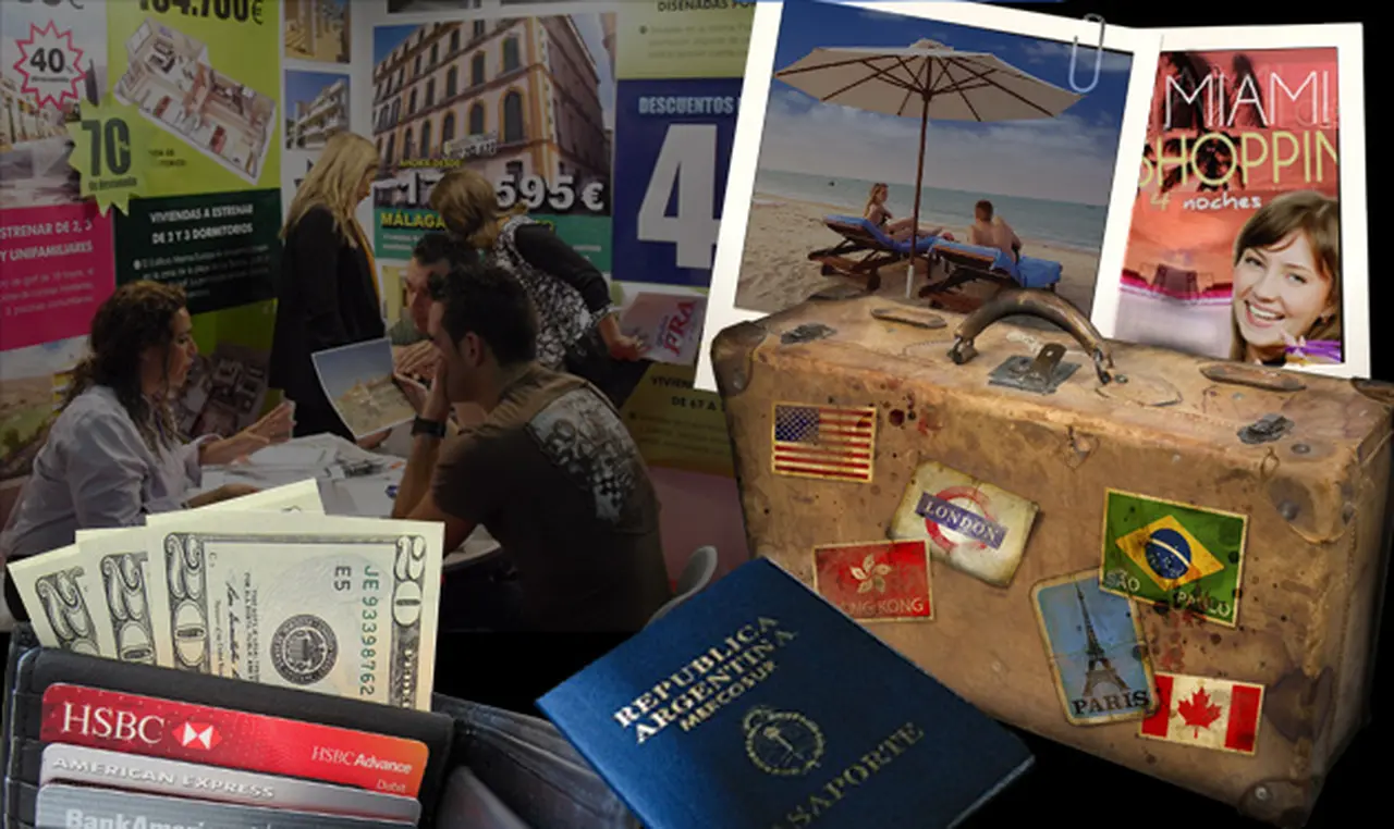 Se acelera la devaluación y sube el dólar tarjeta: ¿comienza a ser "caro" viajar afuera?
