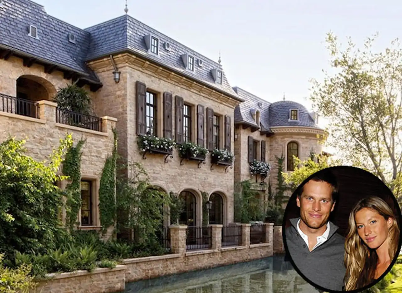 Así­ es la mansión de Gisele Bí¼ndchen y Tom Brady de u$s20 millones