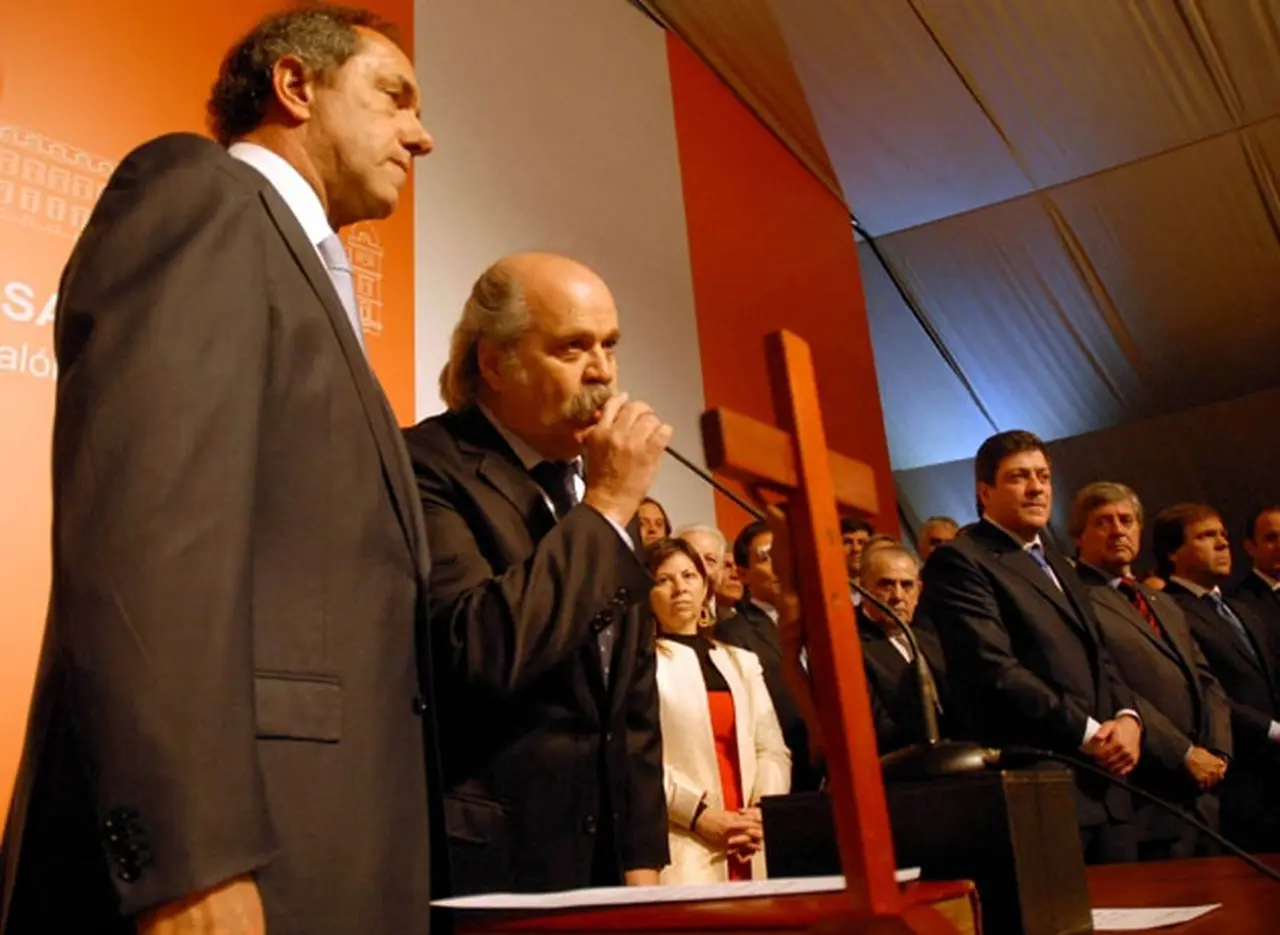 Asumió Granados y Scioli dijo estar "dispuesto a todo para combatir el delito"