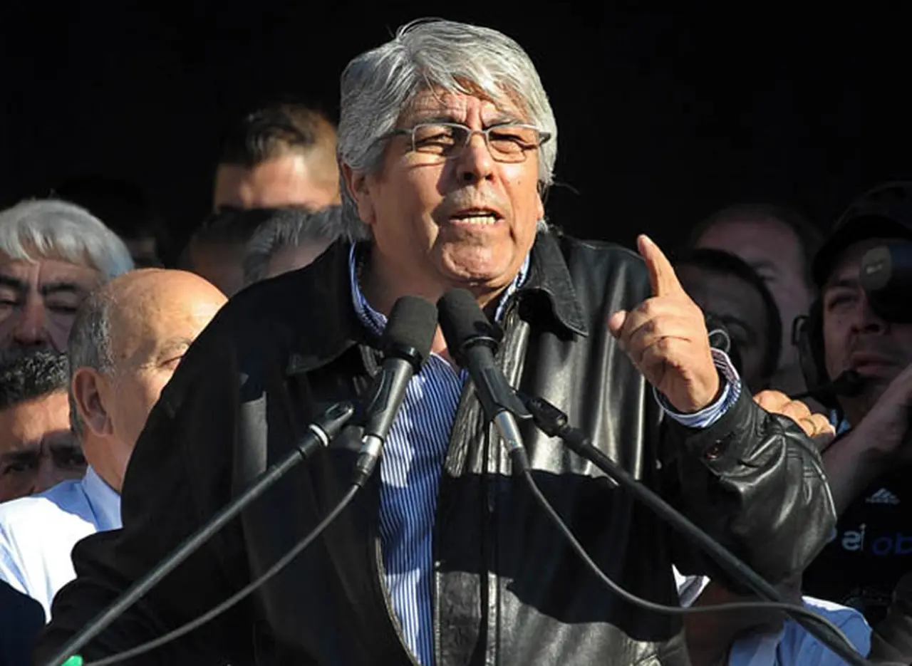 Moyano: "Vamos a hablar con todos los sectores polí­ticos" después de las elecciones