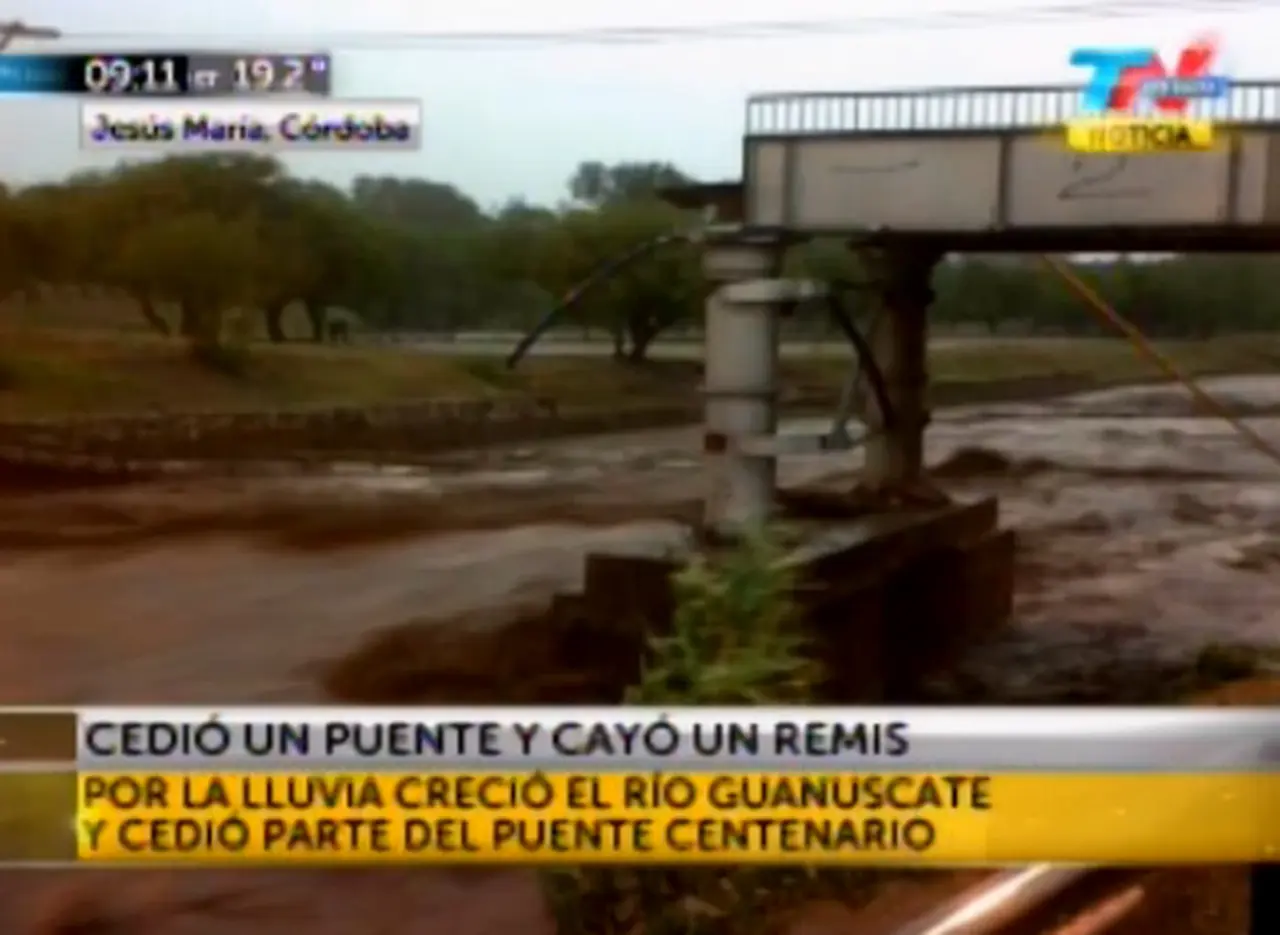 Declaran la emergencia ambiental en Córdoba: hay una joven muerta y 54 evacuados