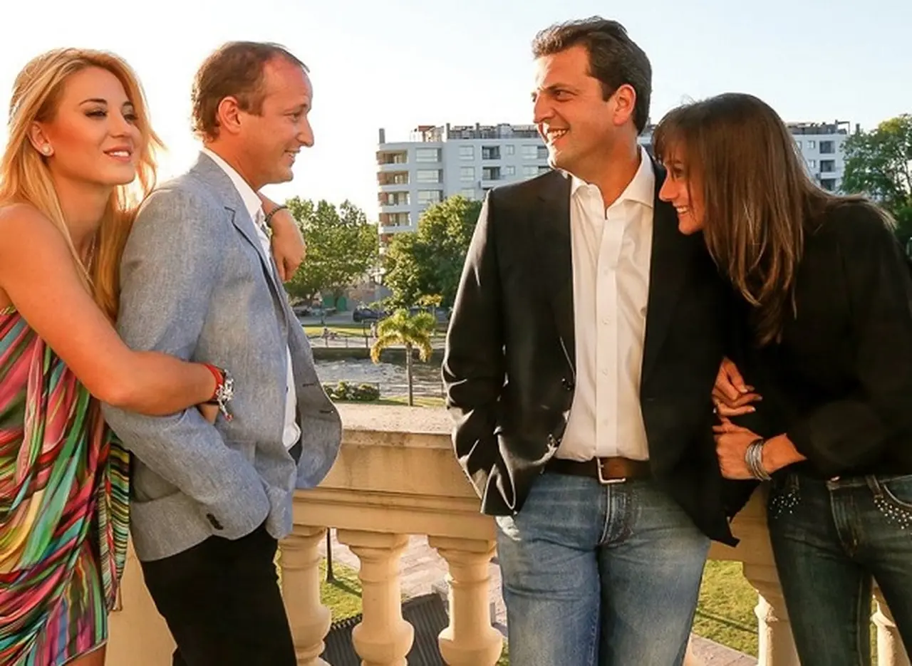 Se mostraron juntos Sergio Massa y Martí­n Insaurralde en un desfile realizado en Tigre