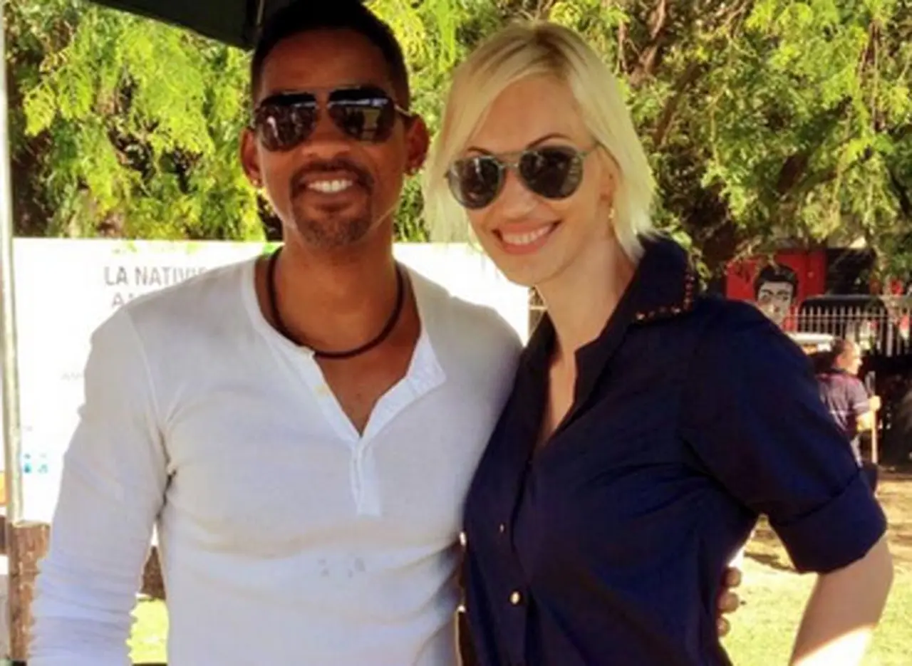 En su visita a la Argentina, Will Smith compartió una tarde de polo junto a Ingrid Grudke
