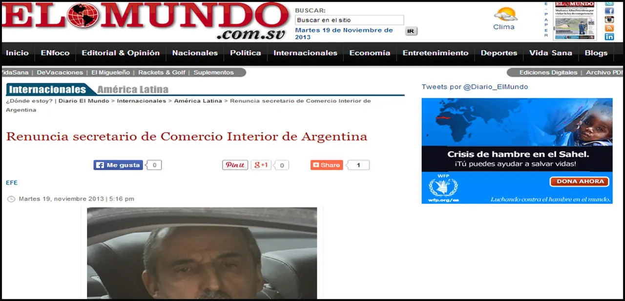 Así­ impactó en el mundo la sorpresiva salida de Moreno