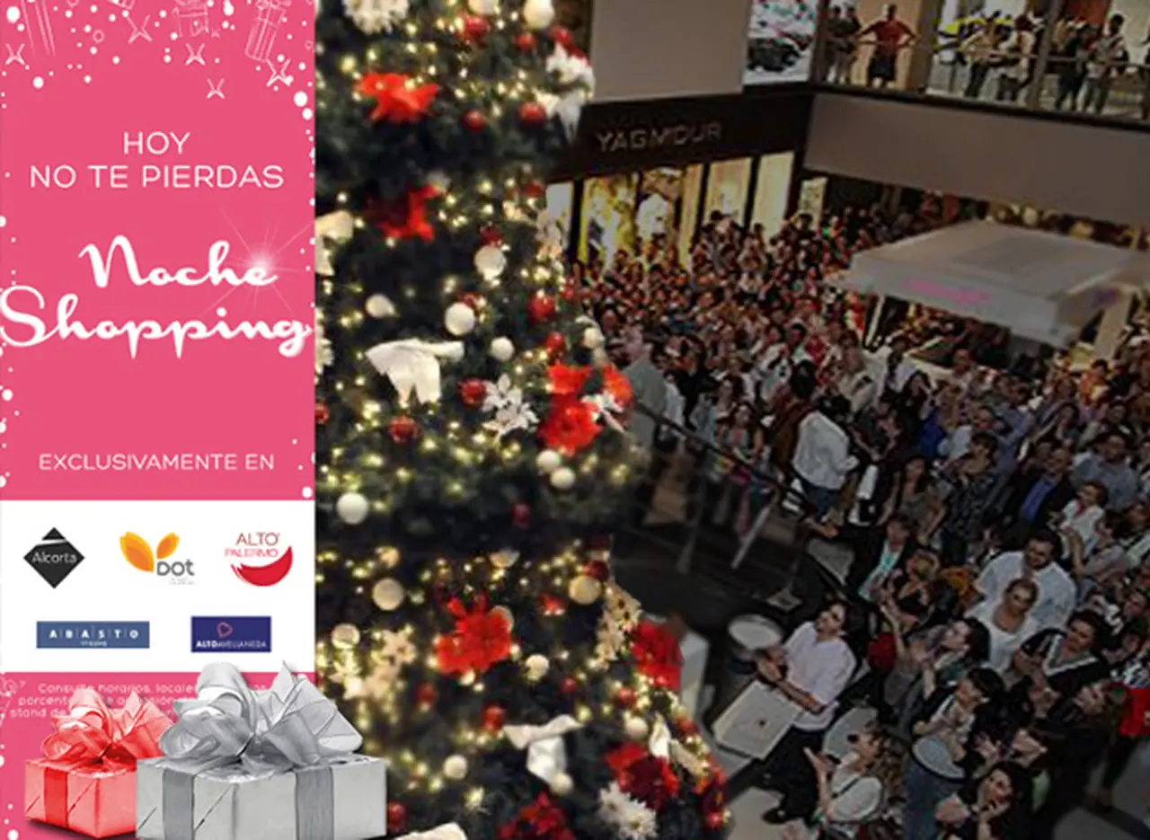 Fiebre de shopping: así­ se vivió hasta la madrugada la fiesta de megadescuentos para la Navidad