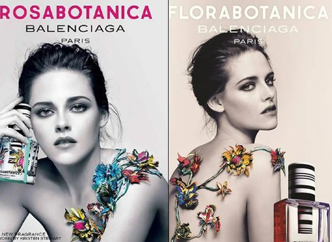 Kristen Stewart posa con el torso desnudo para la nueva campaña de Balenciaga