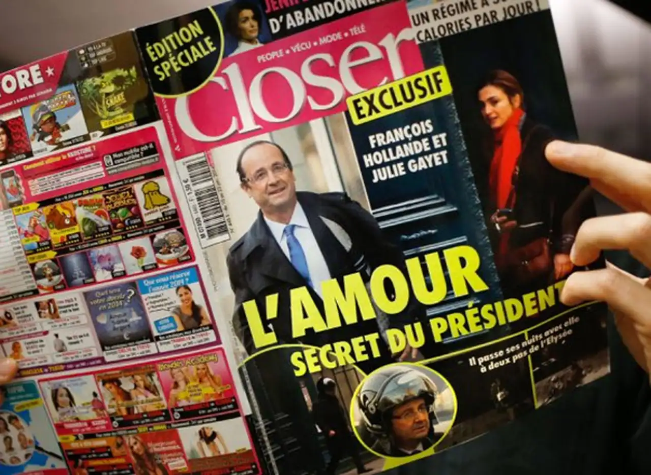 Escándalo en Francia: afirman que el presidente Hollande tiene como amante a una actriz