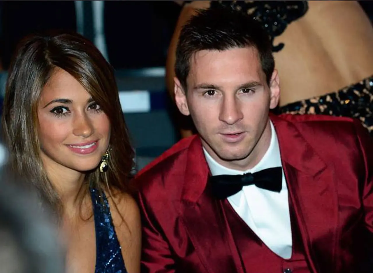 Messi volvió a sorprender con un look extravagante en la gala del Balón de Oro