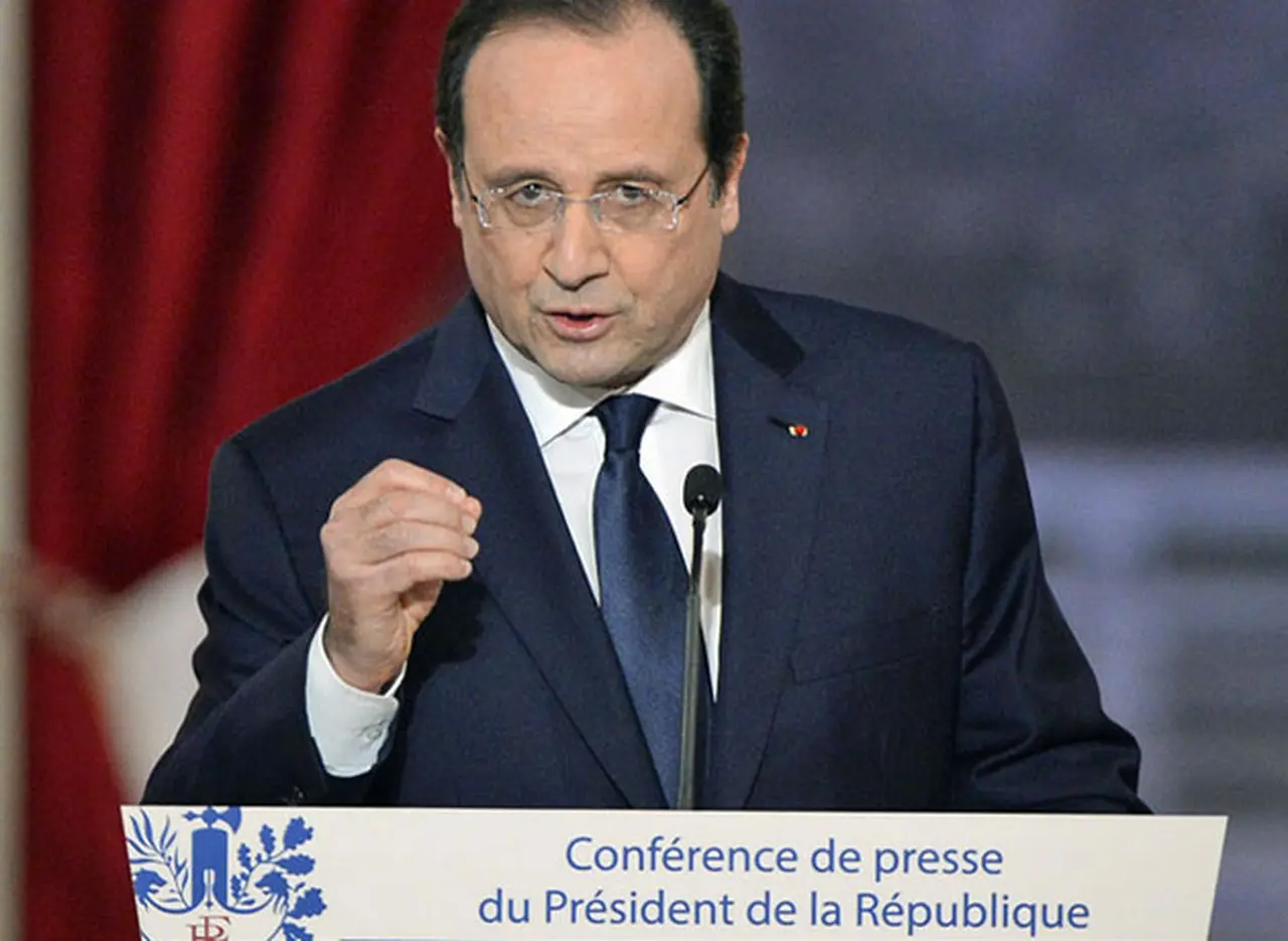 Hollande habló sobre su matrimonio : "Estamos pasando momentos difí­ciles"