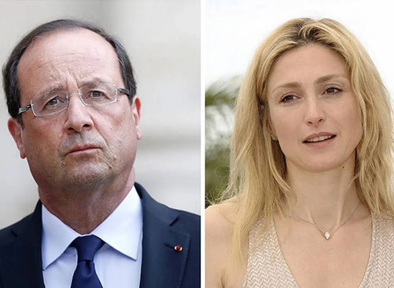 La amante del presidente de Francia desmintió los rumores de un supuesto embarazo
