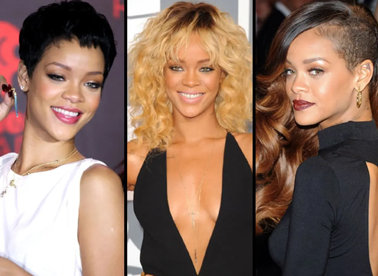 Rihanna, una celebrity adicta al cambio de look
