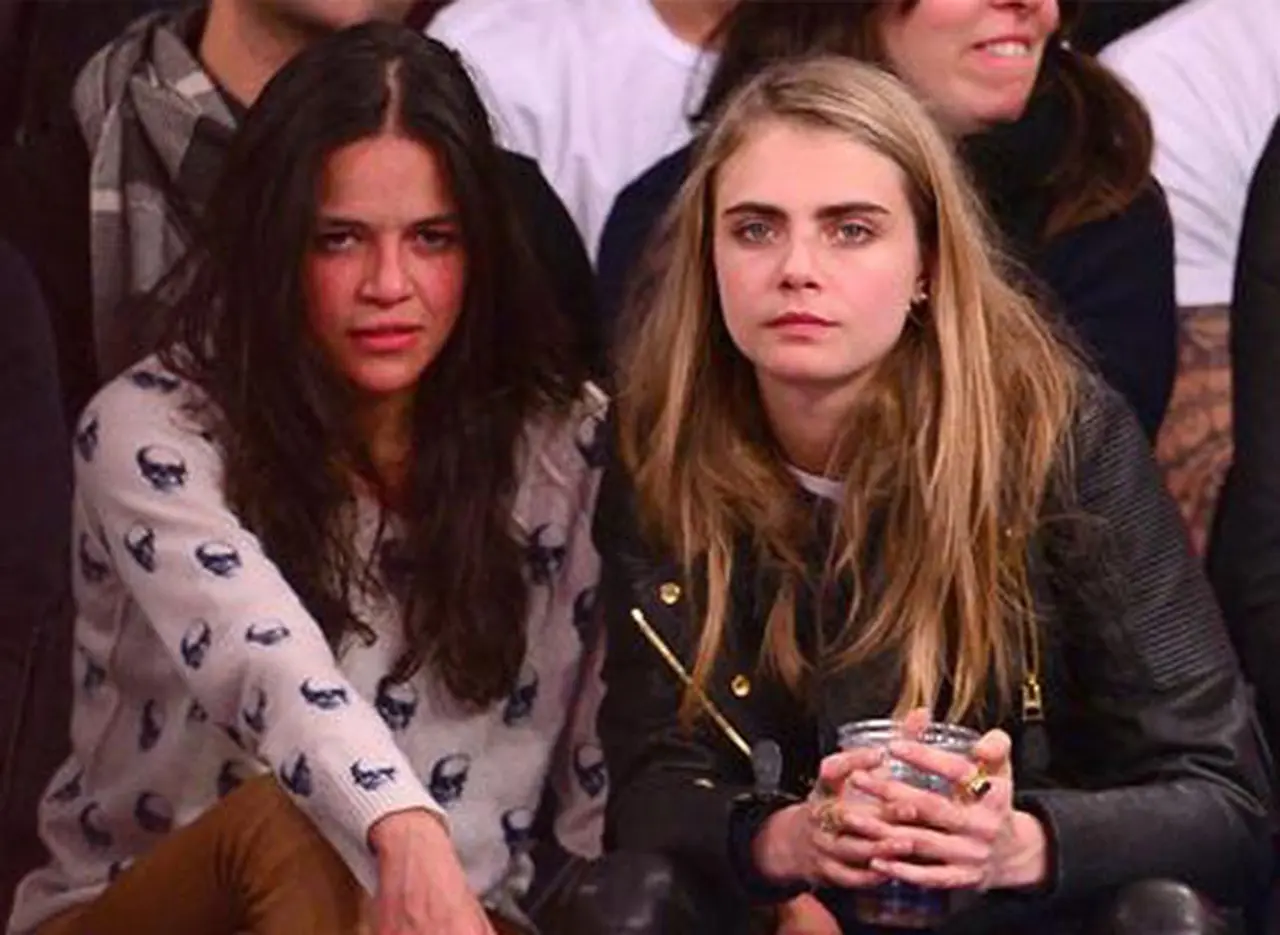 Michelle Rodrí­guez confirmó su romance con Cara Delevingne