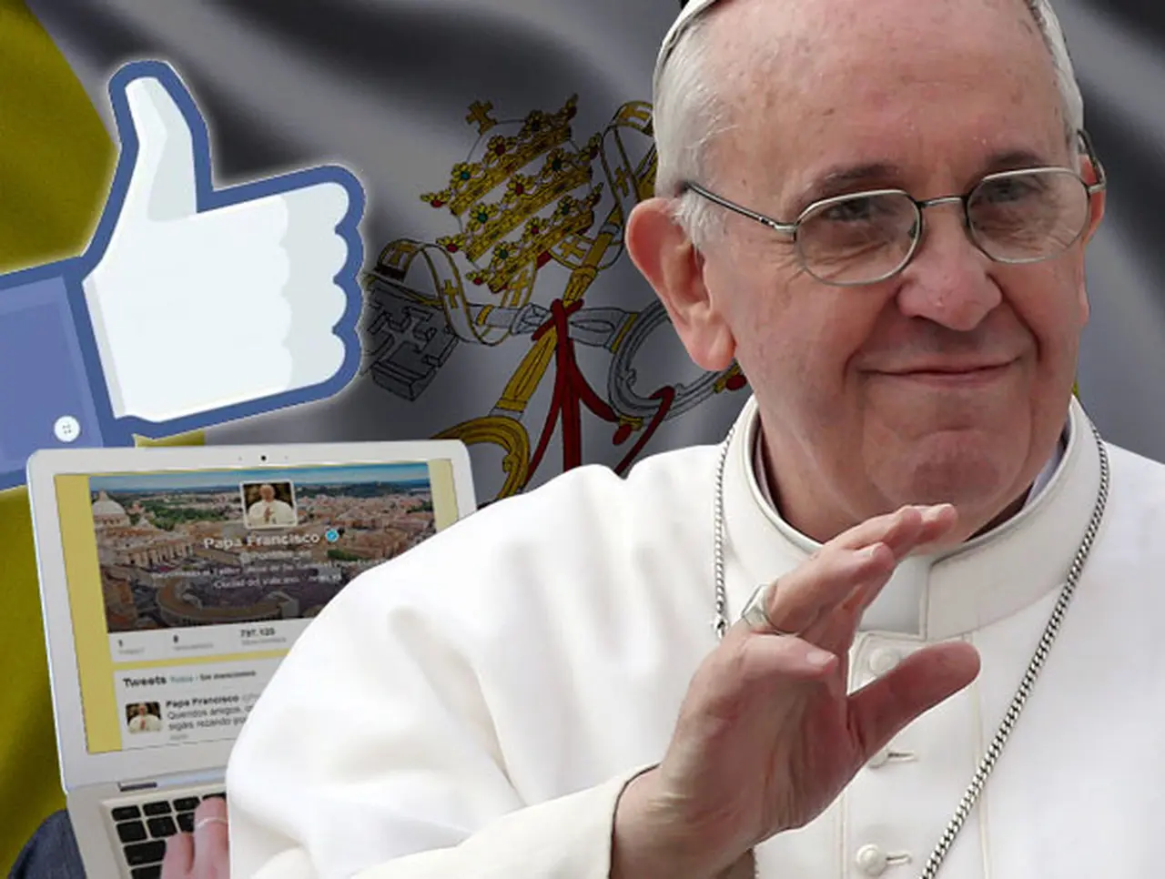 ¿El Papa en Facebook?: tras su éxito en Twitter, Francisco recurre a sumar canales web para "limpiar" la Santa Sede