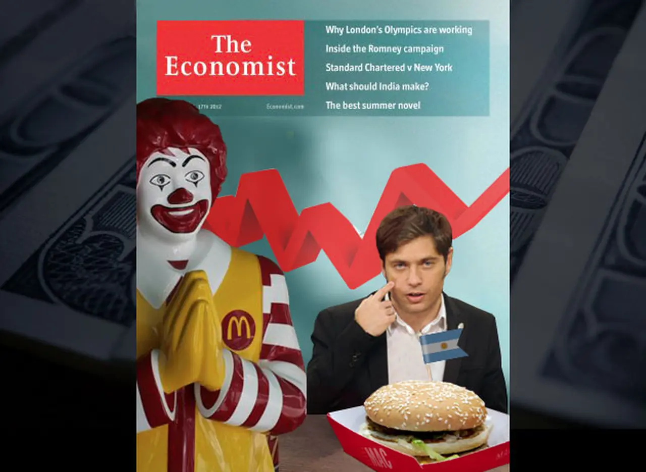 "Dólar hamburguesa": cuál es el tipo de cambio que deberí­a regir en Argentina, según el índice Big Mac