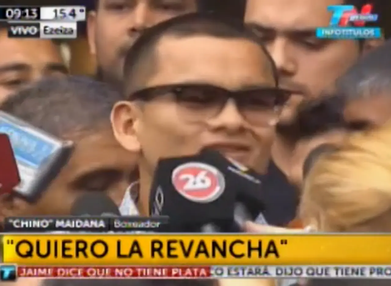 Maidana espera la revancha con Mayweather y reconoce: "Di todo lo que podí­a, pero no alcanzó"