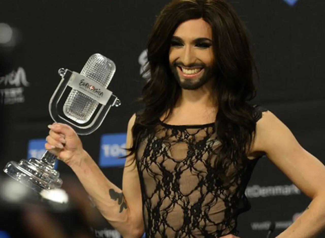 La mujer barbuda ganó el festival de Eurovisión
