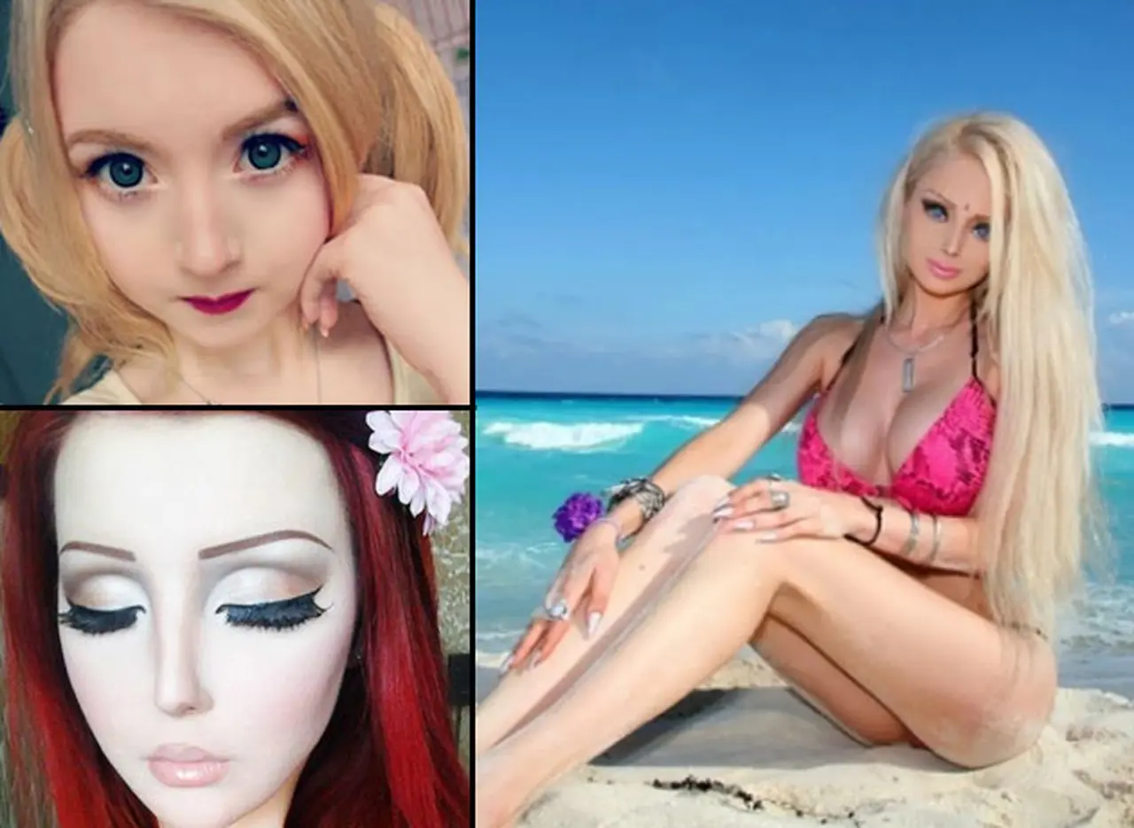 Así­ son las "barbies humanas" más famosas del mundo