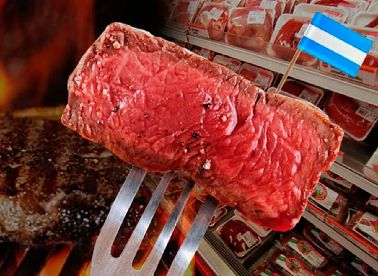 Cayó un 21% la exportación de carne vacuna argentina