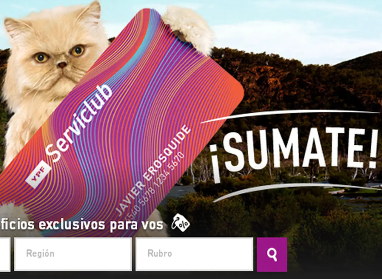 El programa de fidelización de YPF sumó 250 mil socios en 45 dí­as