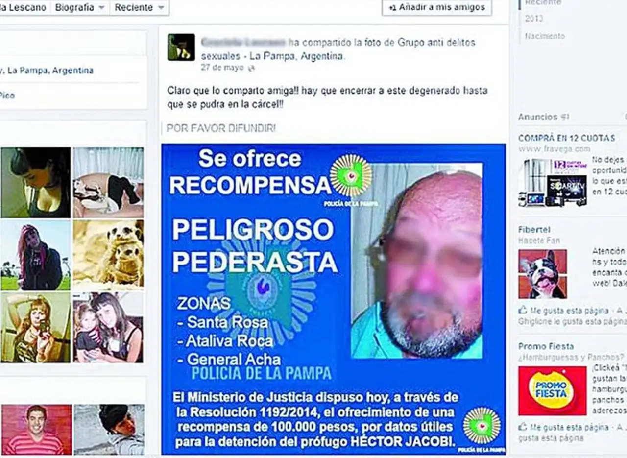 Polémica por derechos individuales en la web: se viralizó en Facebook una falsa denuncia por abuso