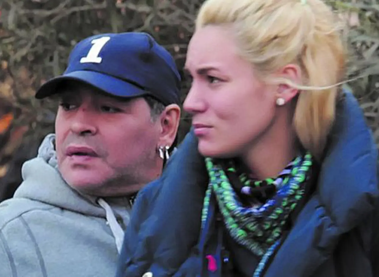 Rocí­o Oliva y Maradona ¿reconciliados?: la pareja volvió a verse en Rí­o de Janeiro