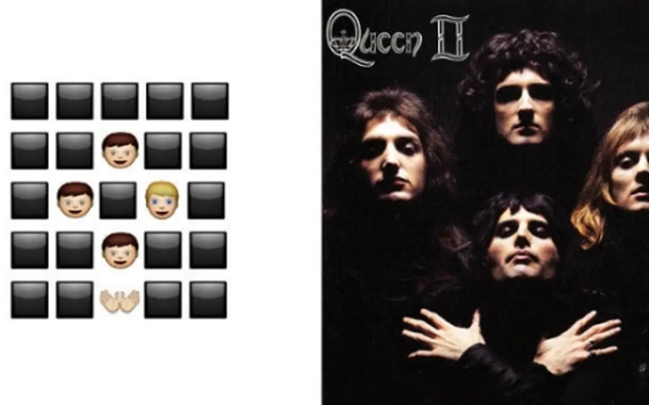 Un músico rediseña las tapas de clásicos del rock en "versión emoticón"