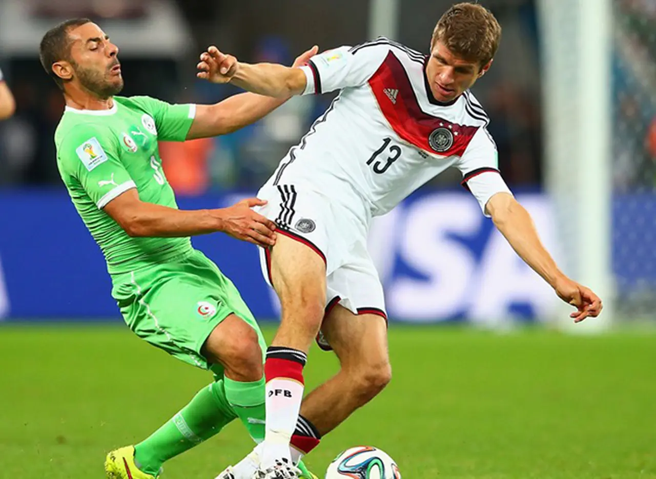 Alemania logró un ajustado triunfo contra Argelia y ahora enfrentará el viernes a Francia
