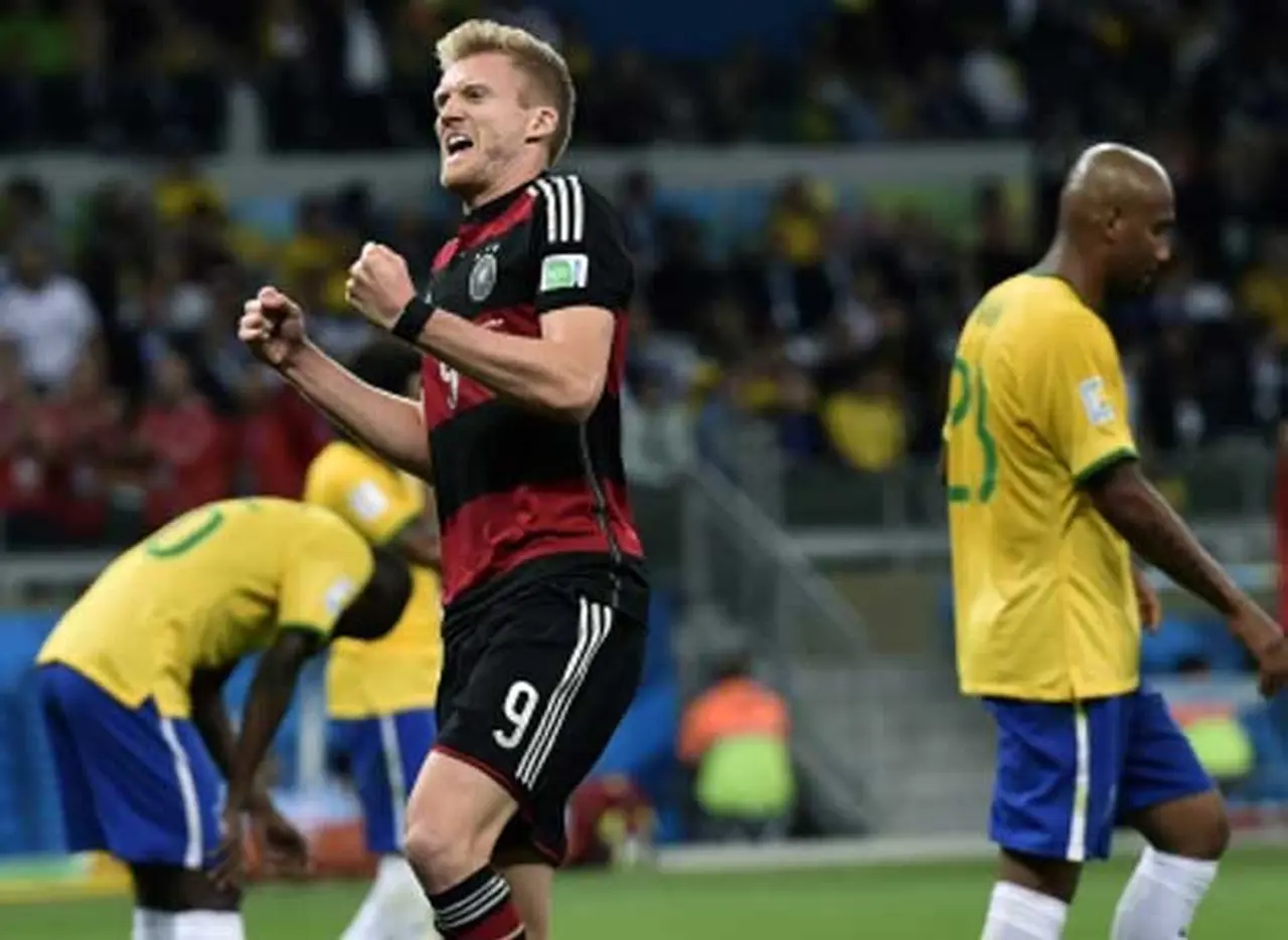 La goleada que Alemania le propinó a Brasil rompió varias marcas mundialistas