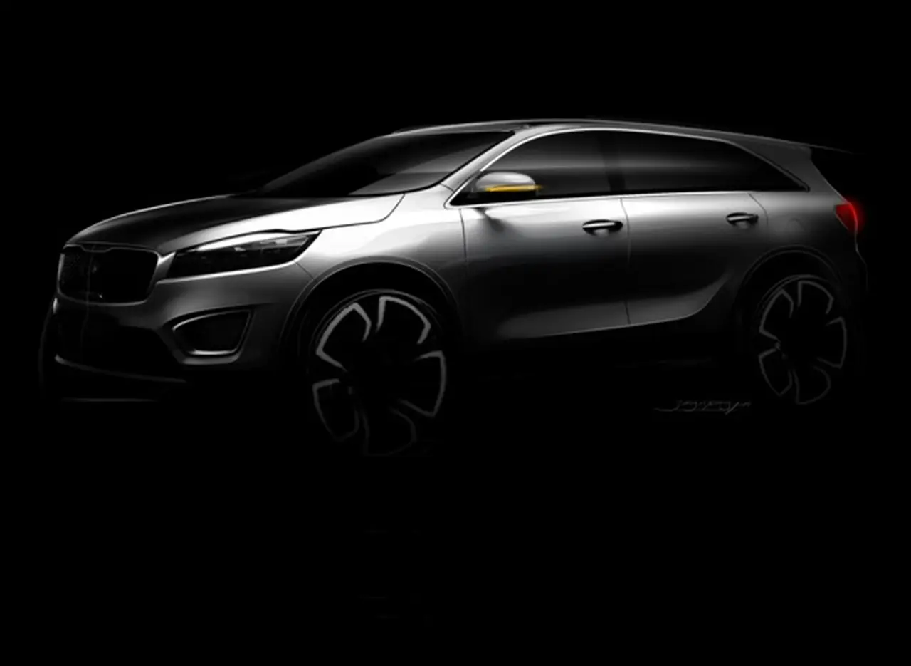 Kia anticipa las primeras imágenes de la tercera generación de Sorento
