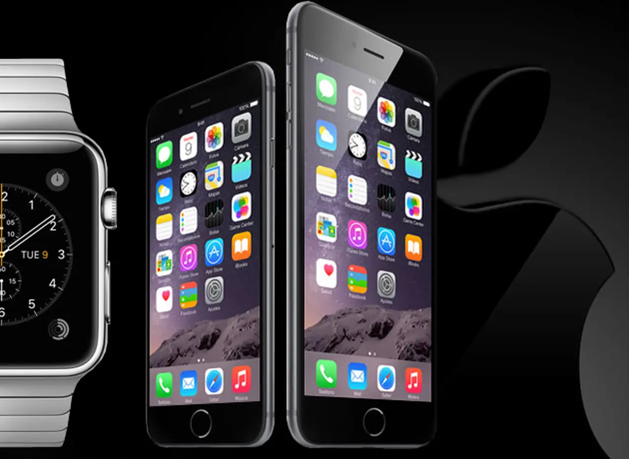 Apple "rompe el molde" y presenta los modelos más grandes del iPhone y su reloj inteligente Watch