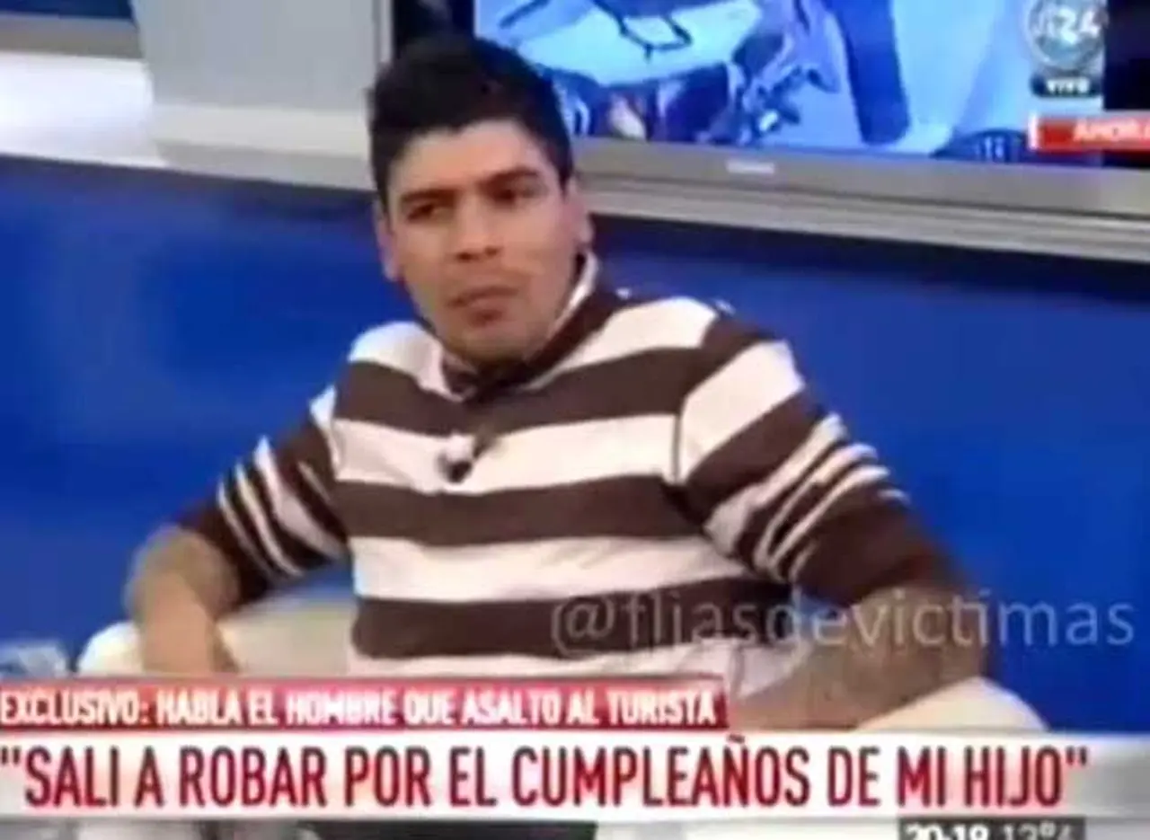 Habló el motochorro: "Salí­ a robar porque no tení­a plata para el regalo de mi hijo"
