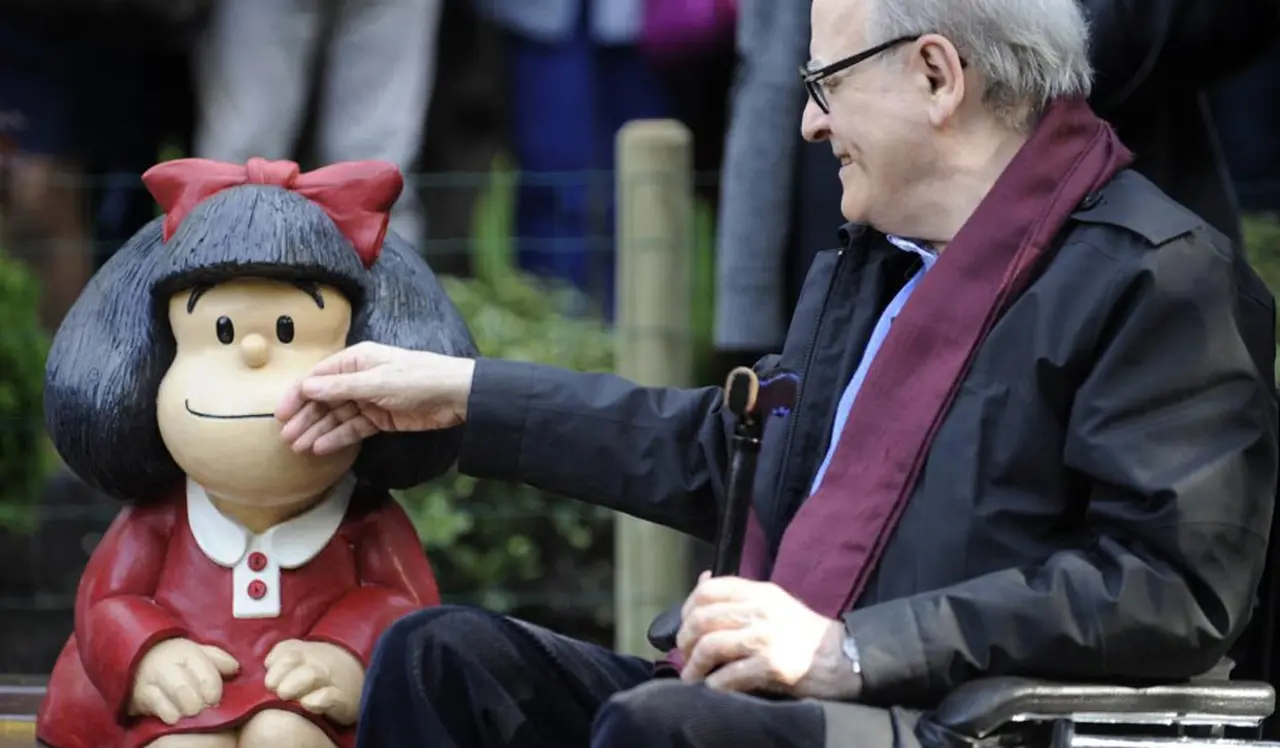 El mundo entero despide a Quino, el creador de Mafalda