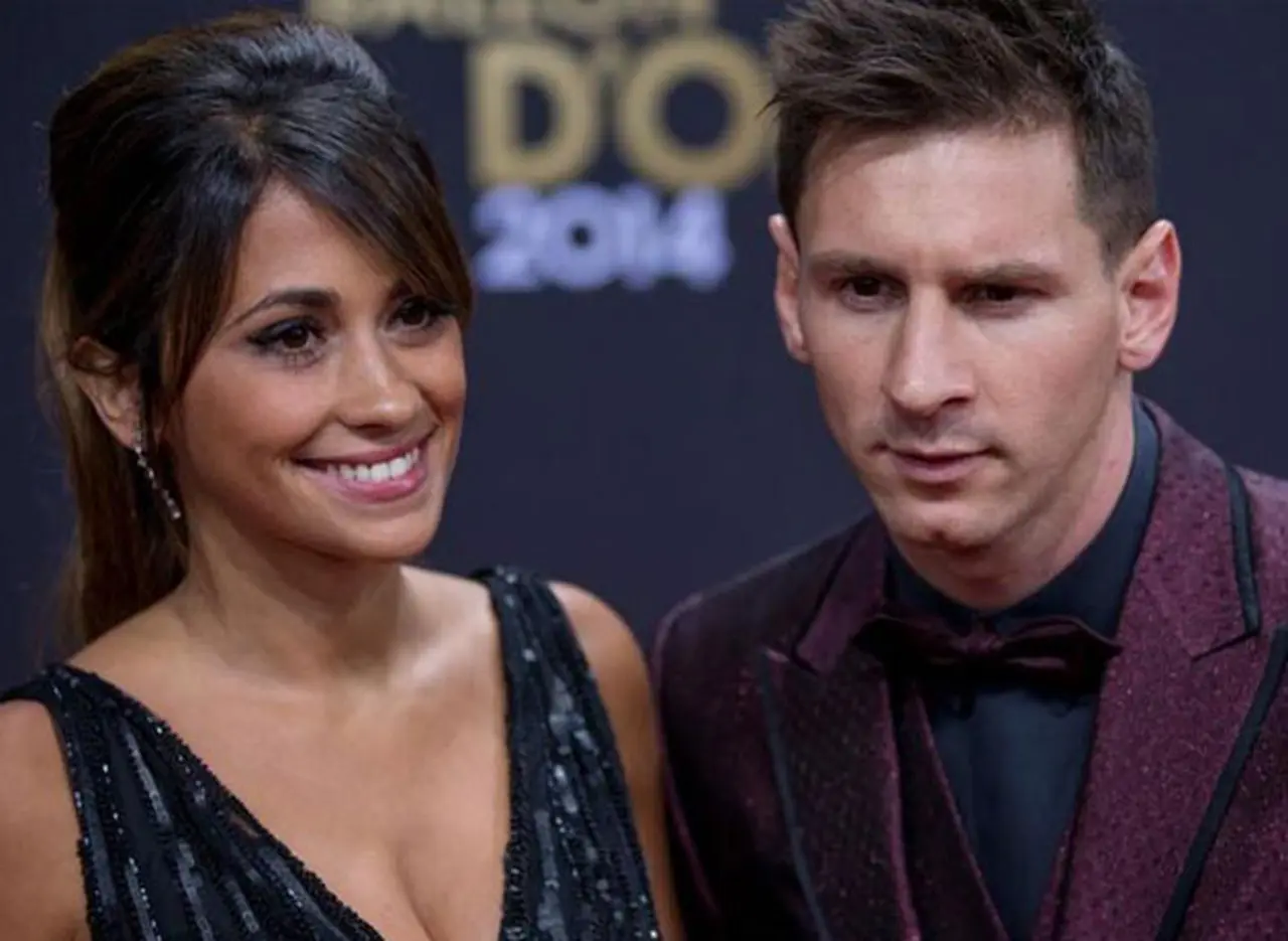 La novia de Messi se llevó todas las miradas en la ceremonia del Balón de Oro
