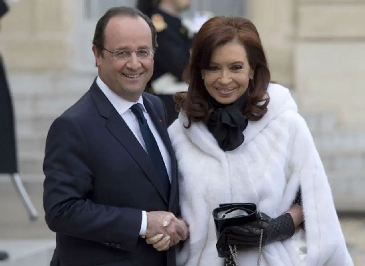 Hollande le envió una carta de agradecimiento a la Presidenta