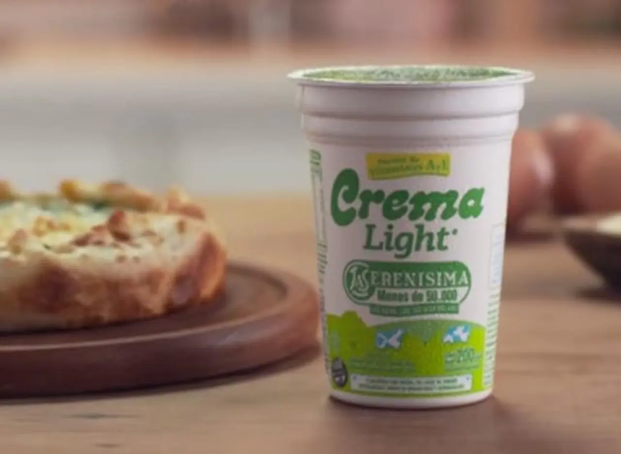 Con recetas de Donato de Santis, La Serení­sima presentó su Crema Light