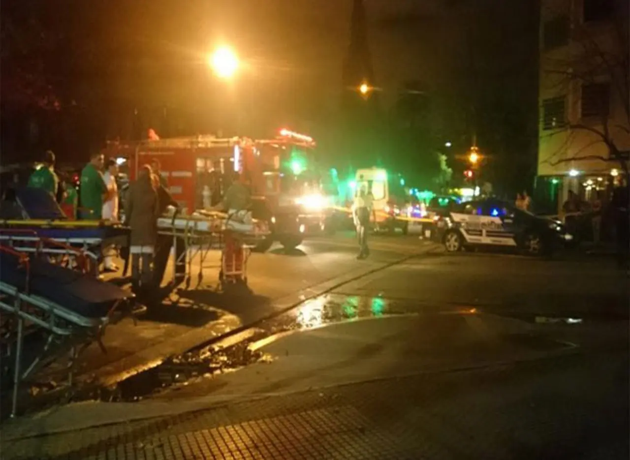 Cuatro ancianos muertos durante un incendio en un geriátrico de Belgrano
