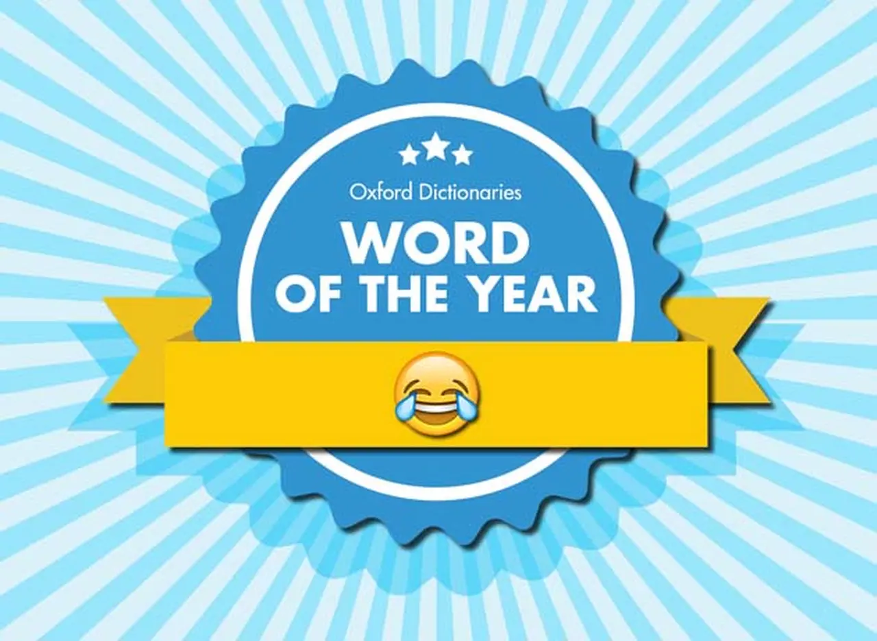 El "emoji" que llora de risa fue elegido la "palabra del año"