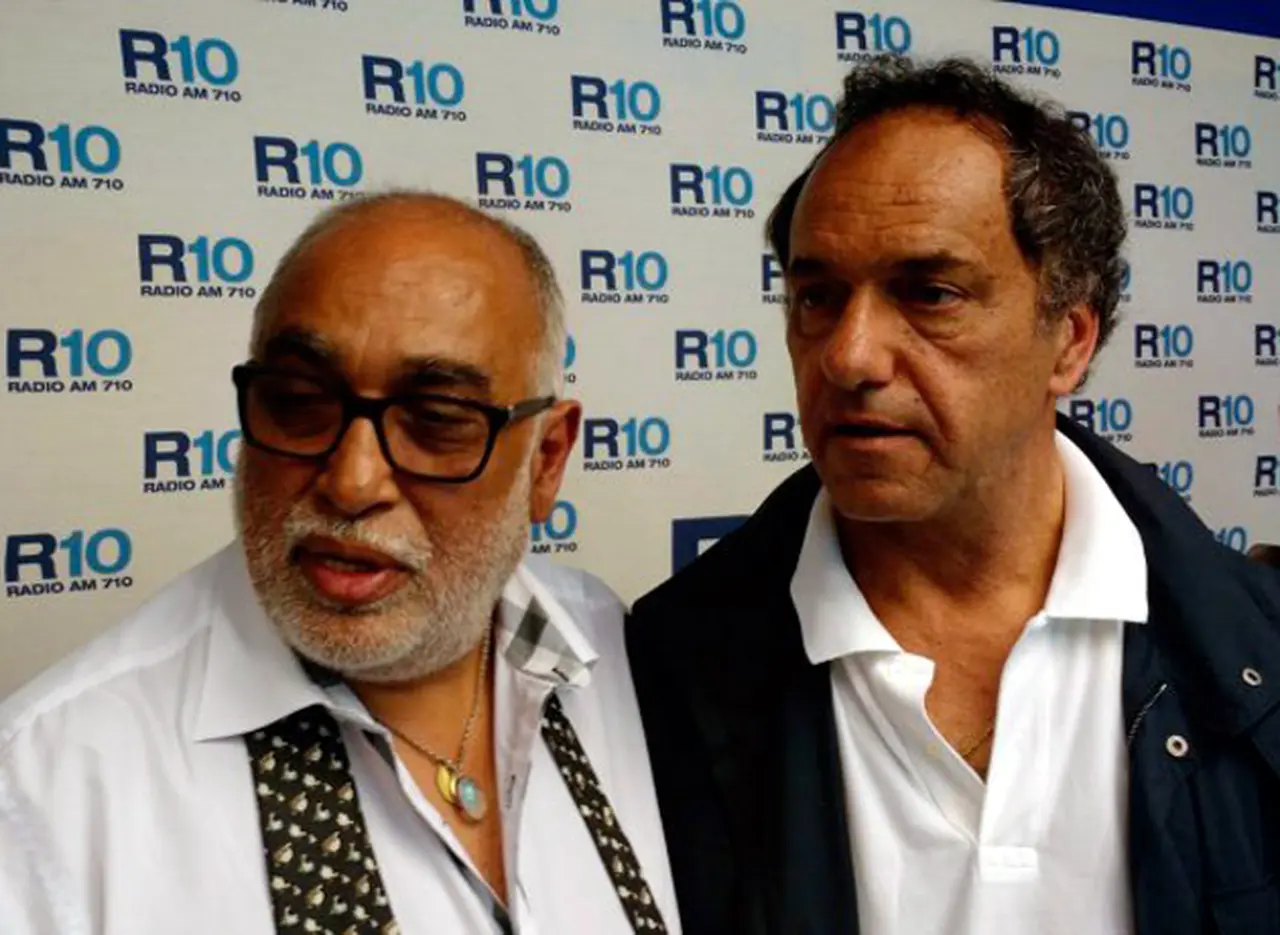 "El Negro" Oro respaldó a Scioli tras la derrota y se puso a llorar