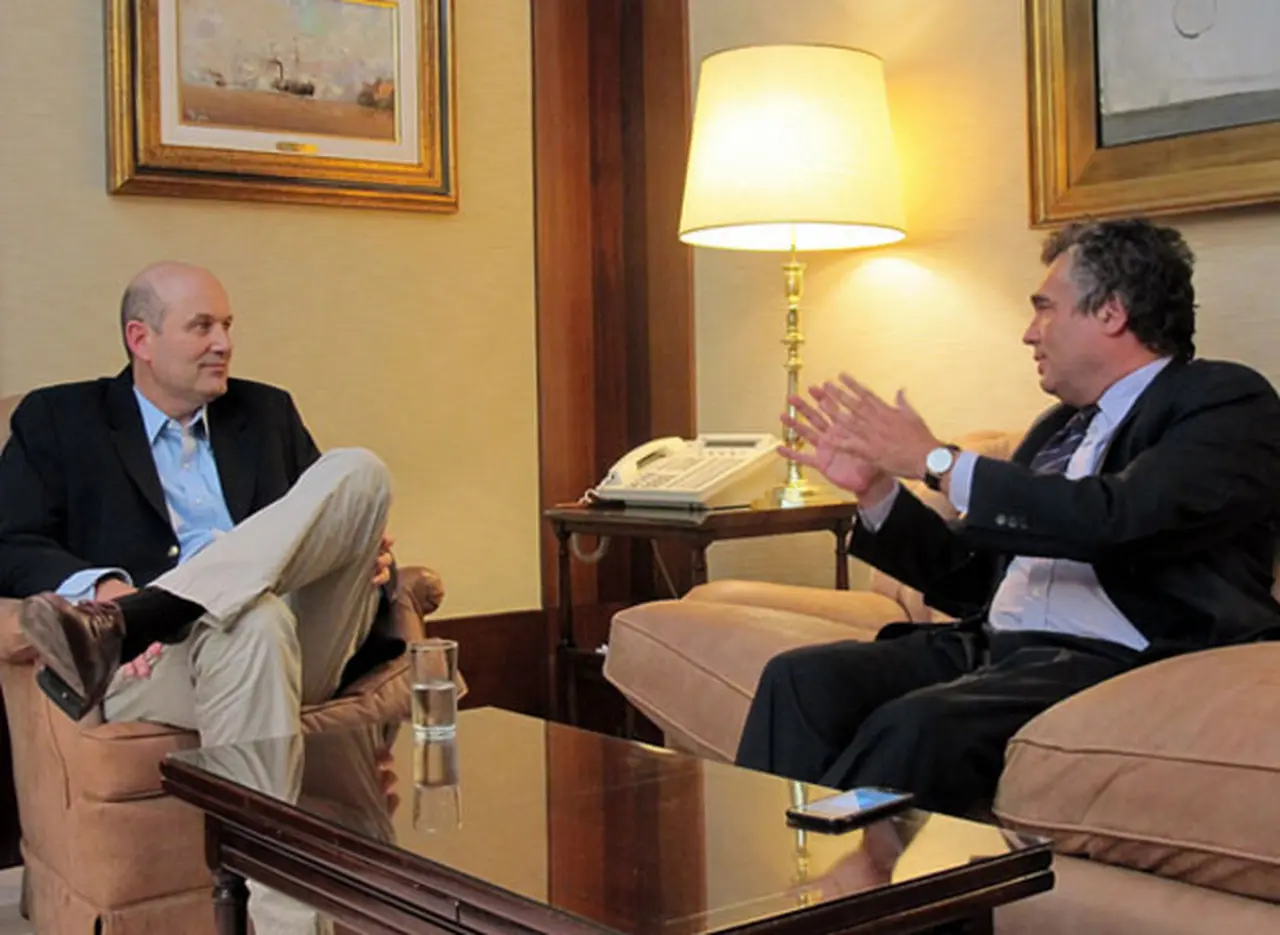 Luego de renunciar, Alejandro Vanoli recibió a Federico Sturzenegger en el Banco Central
