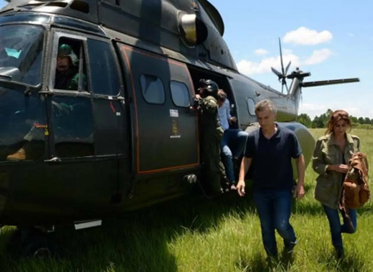 En medio del operativo de búsqueda de los prófugos, Macri va a Santa Fe