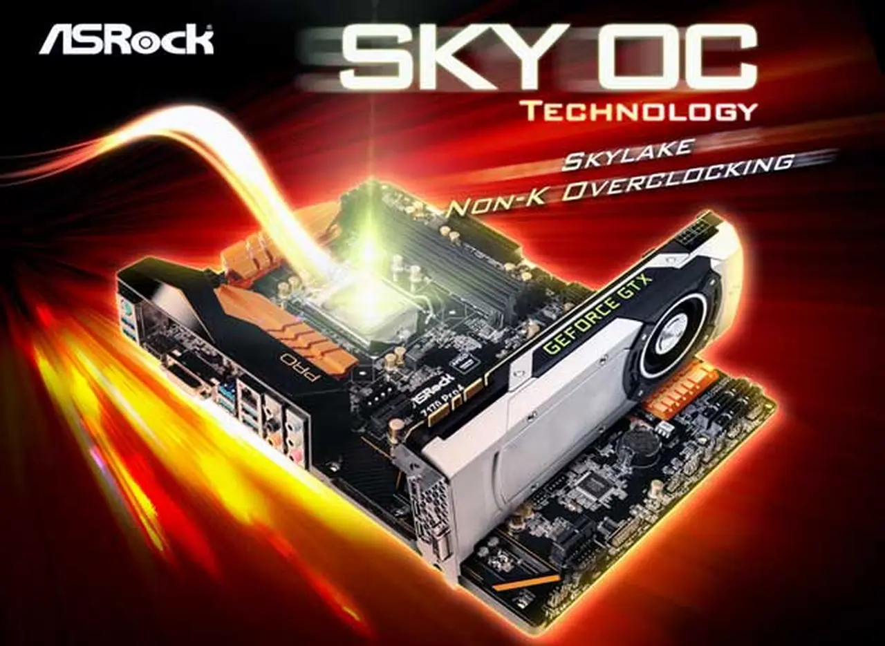 Una tecnologí­a de ASRock permite realizar "overclock" en todos los procesadores Skylake